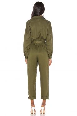 L'Academie Reed Jumpsuit In Green -L Academie Shop LCDE WC27 V3