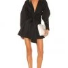L'Academie The Draya Mini Dress In Black
