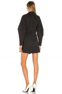 L'Academie The Draya Mini Dress In Black -L Academie Shop LCDE WD328 V3