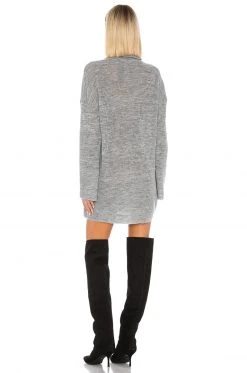 L'Academie Sable Sweater Dress In Grey 2 L'Academie Sable Sweater Dress In Grey -L Academie Shop LCDE WD347 V3