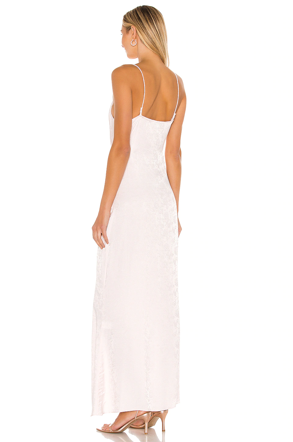 The Romane Maxi Dress in Primrose Pink L'Academie The Romane Maxi Dress In Primrose Pink -L Academie Shop LCDE WD398 V3