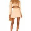L'Academie Sashie Dress In Brown