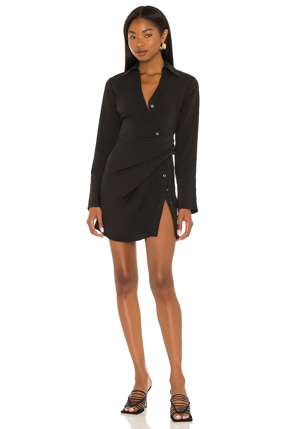 Karolina Dress in Black L'Academie Karolina Dress In Black -L Academie Shop LCDE WD536 V1