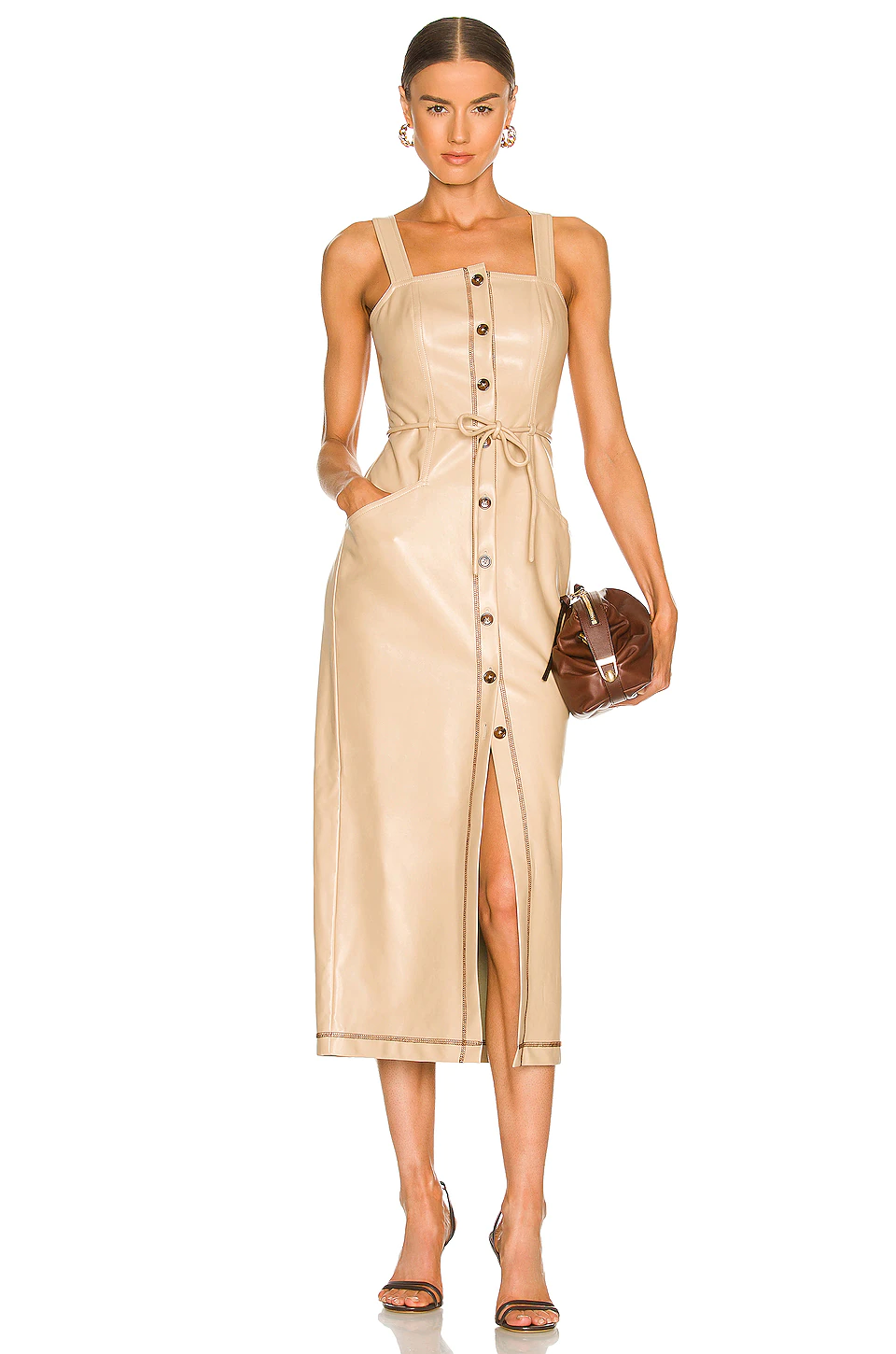 L'Academie Elya Dress In Beige