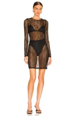 L'Academie Tru Mini Dress In Black