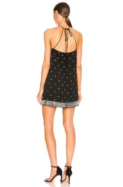L'Academie Nolor Mini Dress In Black -L Academie Shop LCDE WD599 V3