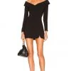 L'Academie Indra Mini Dress In Black