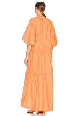 L'Academie Yona Maxi Dress In Orange -L Academie Shop LCDE WD611 V3