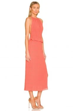 L'Academie Gabriela Dress In Orange -L Academie Shop LCDE WD614 V3