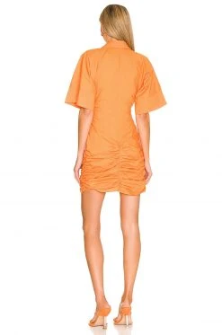 L'Academie Melissa Mini Dress In Orange -L Academie Shop LCDE WD617 V3