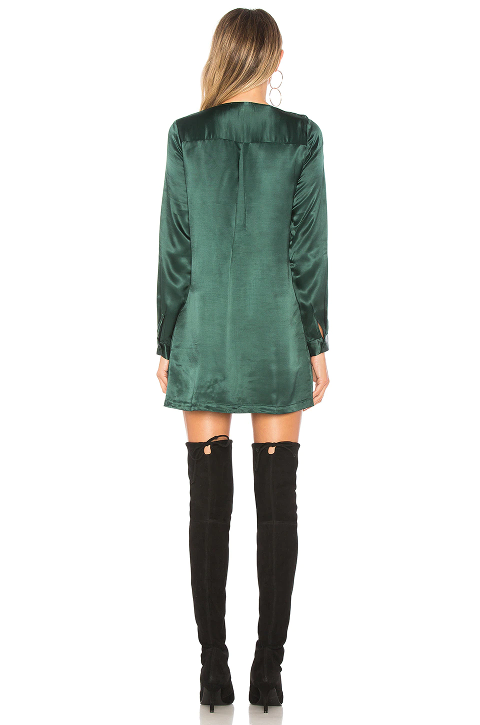 The Cadet Dress in Emerald L'Academie The Cadet Dress In Emerald -L Academie Shop LCDE WD77 V3