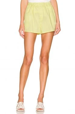L'Academie The Sabrina Short In Cornsilk