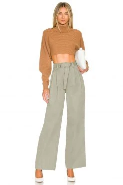 L'Academie Maven Crop In Camel -L Academie Shop LCDE WK157 V4