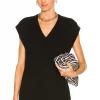 L'Academie Emari V Neck Tunic In Black