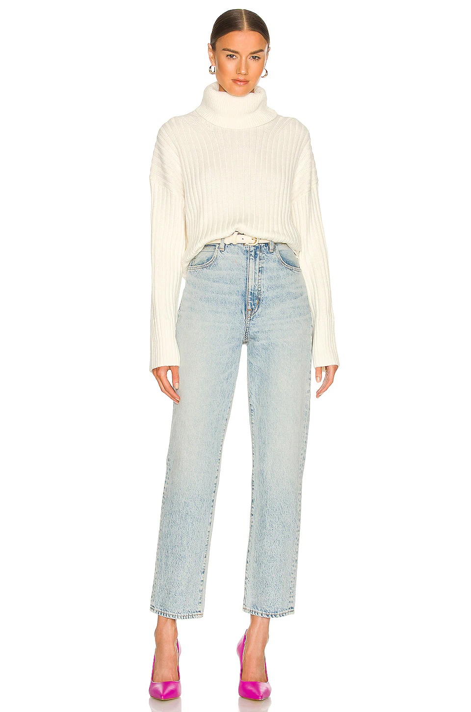 L'Academie Amias Turtleneck In Ivory 4 L'Academie Amias Turtleneck In Ivory - Image 4