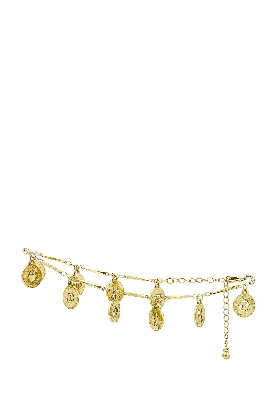 Charm Anklet in Gold L'Academie Charm Anklet In Gold -L Academie Shop LCDE WL2 V1