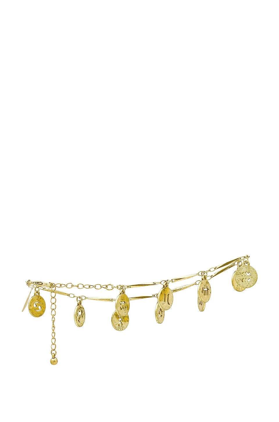 Charm Anklet in Gold L'Academie Charm Anklet In Gold -L Academie Shop LCDE WL2 V2