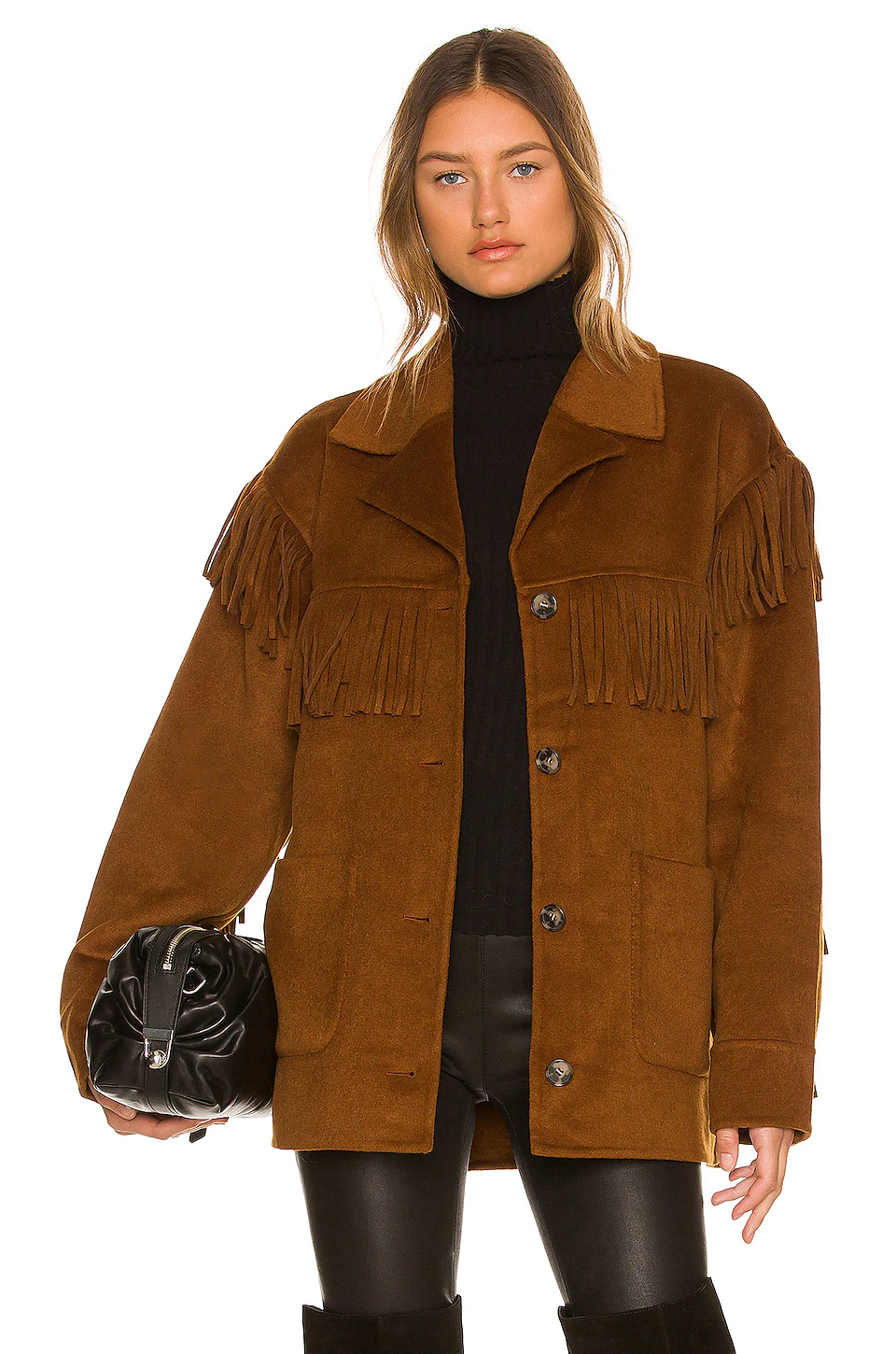 L'Academie Zion Jacket In Brown