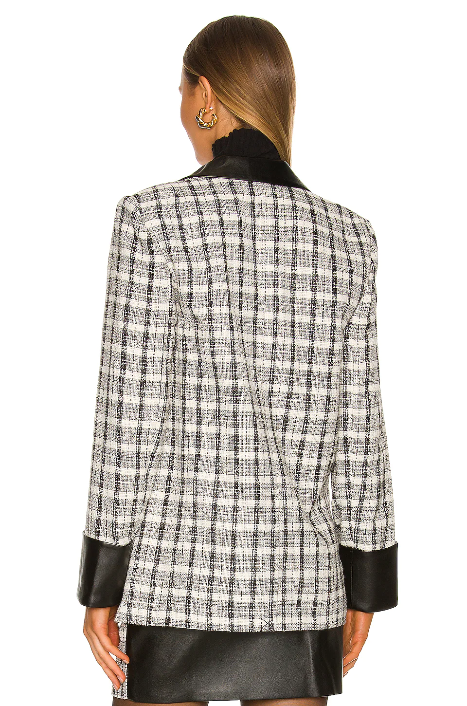 Priscilla Blazer in Black and White L'Academie Priscilla Blazer In Black And White -L Academie Shop LCDE WO152 V4