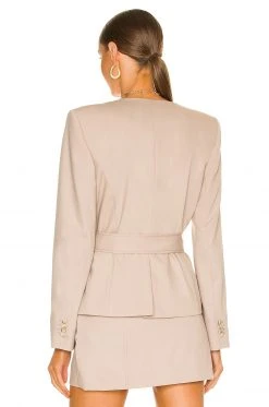 L'Academie Fifi Jacket In Beige -L Academie Shop LCDE WO154 V3