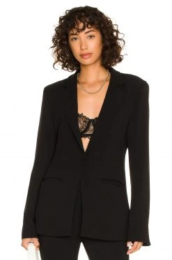 L'Academie Alama Blazer In Black