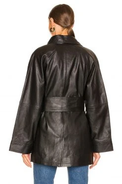 L'Academie The Camillei Jacket In Black -L Academie Shop LCDE WO163 V4