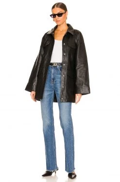 L'Academie The Camillei Jacket In Black -L Academie Shop LCDE WO163 V5