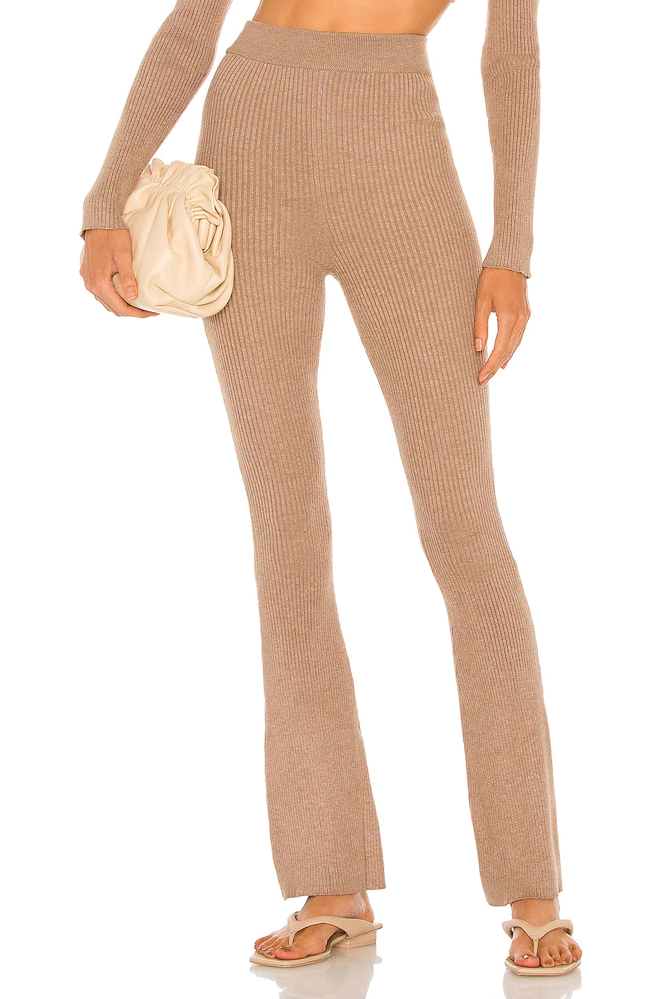 L'Academie Mattia Pant In Deep Taupe