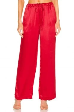 L'Academie Callahan Pant In Red