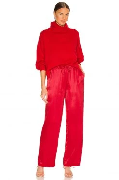 L'Academie Callahan Pant In Red -L Academie Shop LCDE WP192 V4