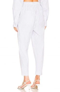 L'Academie Holly Pants In Blue & White Stripe 6 L'Academie Holly Pants In Blue & White Stripe -L Academie Shop LCDE WP219 V3