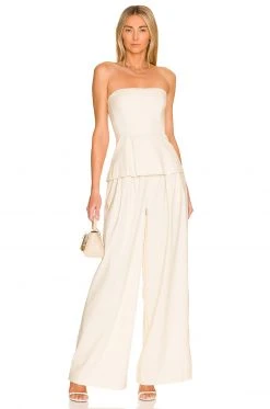 L'Academie Marina Pant In Beige -L Academie Shop LCDE WP223 V4