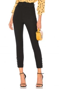 L'Academie The Ludovica Pant In Black