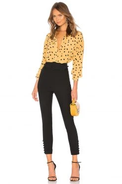 L'Academie The Ludovica Pant In Black -L Academie Shop LCDE WP32 V4