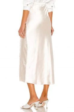 L'Academie Magda Skirt In Ivory -L Academie Shop LCDE WQ77 V4