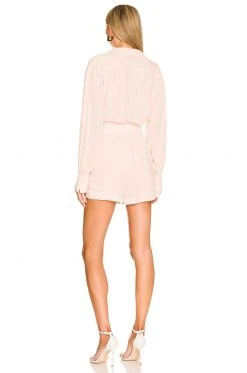 L'Academie The Rayne Romper In Blush -L Academie Shop LCDE WR28 V3