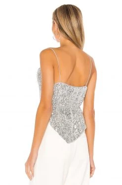 L'Academie The Mazarine Top In Silver 7 L'Academie The Mazarine Top In Silver -L Academie Shop LCDE WS601 V3