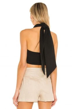 L'Academie The Aliz Top In Black 6 L'Academie The Aliz Top In Black -L Academie Shop LCDE WS717 V3