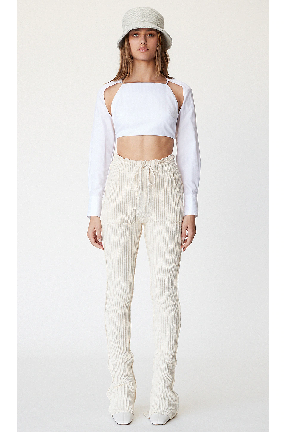 L'Academie Zorah Top In White 5 L'Academie Zorah Top In White - Image 5