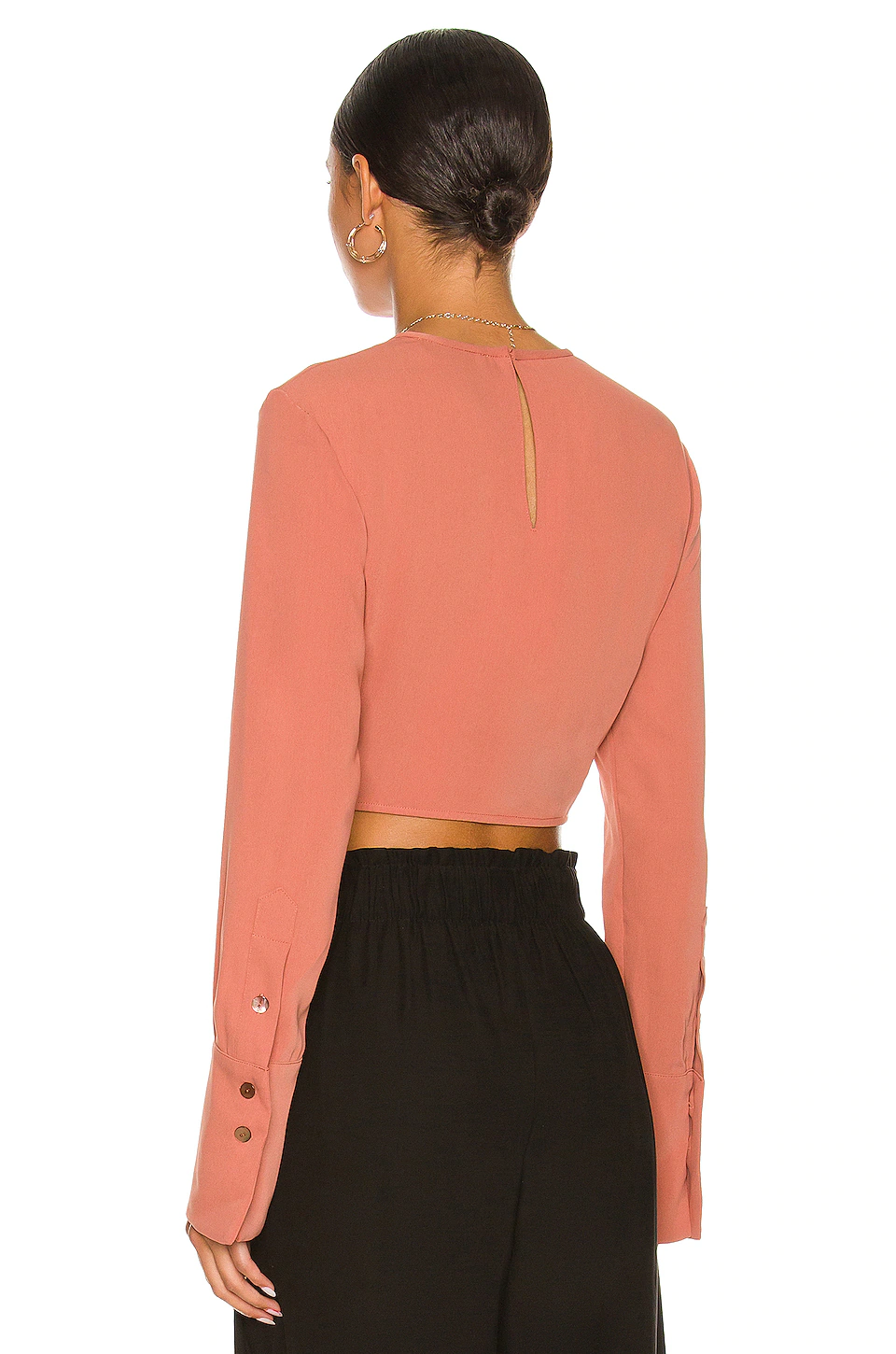 L'Academie Lenny Top In Rose Mauve 3 L'Academie Lenny Top In Rose Mauve - Image 3