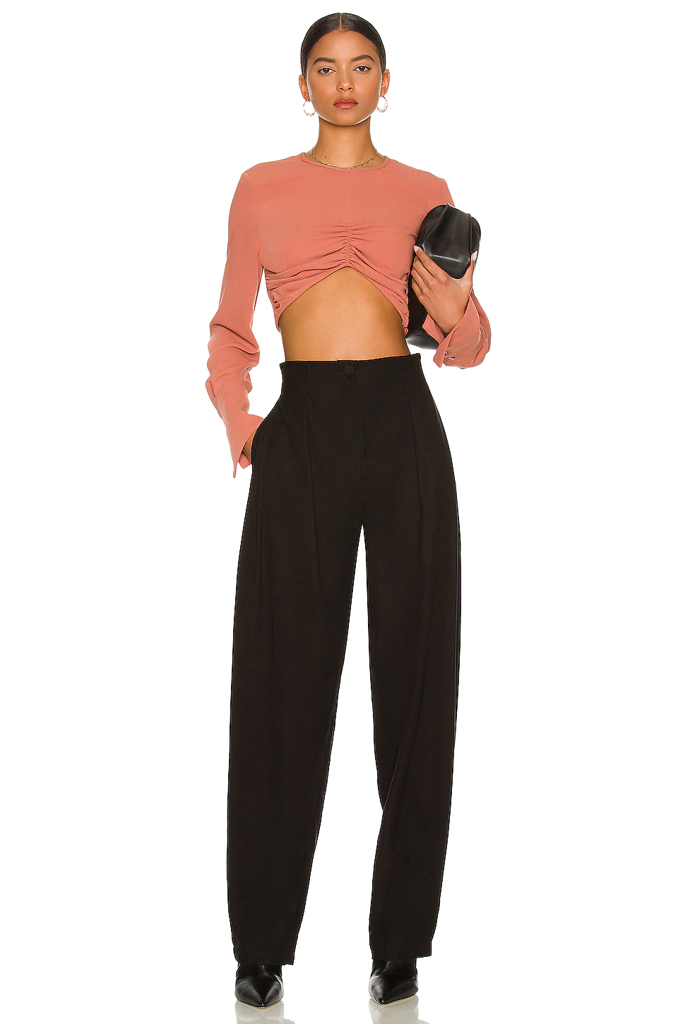 L'Academie Lenny Top In Rose Mauve 4 L'Academie Lenny Top In Rose Mauve - Image 4