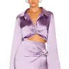 L'Academie Franca Top In Purple