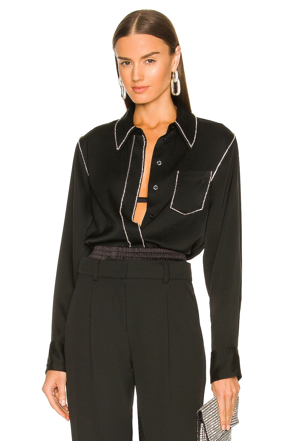 L'Academie Floyd Blouse In Black