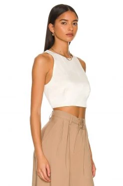 L'Academie Keely Tie Top In Ivory 7 L'Academie Keely Tie Top In Ivory -L Academie Shop LCDE WS813 V3