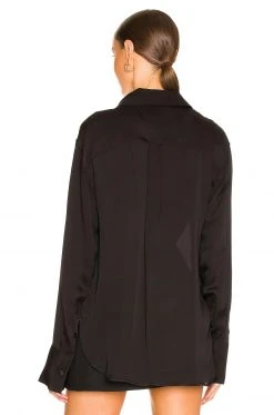 L'Academie Lenae Shirt In Black -L Academie Shop LCDE WS817 V3