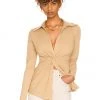 L'Academie The Amarine Top In Beige