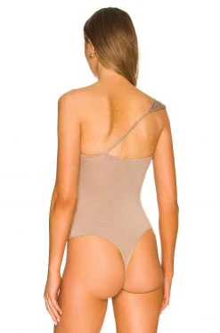 L'Academie Delphine Bodysuit In Taupe -L Academie Shop LCDE WS834 V4