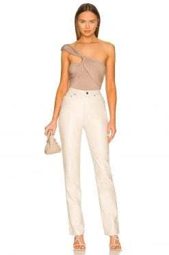 L'Academie Delphine Bodysuit In Taupe -L Academie Shop LCDE WS834 V5