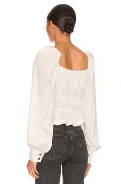 L'Academie Willow Top In White -L Academie Shop LCDE WS836 V3