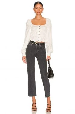 L'Academie Willow Top In White -L Academie Shop LCDE WS836 V4